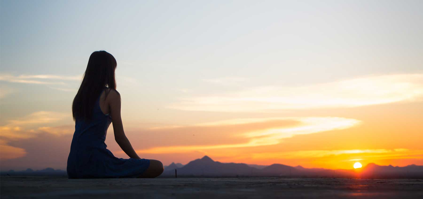 Woman in meditation